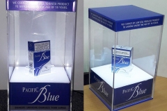 We Do Pro Displays - Branded Cigarette Display box with LED lights underneath