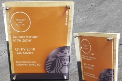 We Do Pro Displays - Wood and  Acrylic Trophy Award