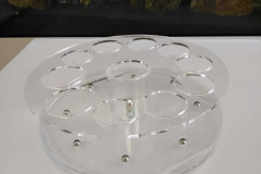 We Do Pro Displays - Acrylic Lazy Suzy Cosmetic Display Stand - 50 units - 1