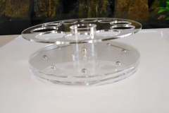 We Do Pro Displays - Acrylic Lazy Suzy Cosmetic Display Stand - 50 units - 2